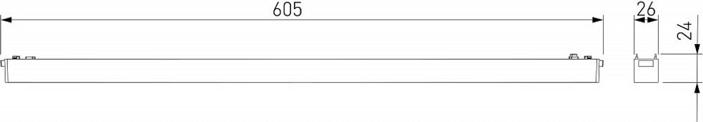 Накладной светильник Elektrostandard Flat Magnetic a063694