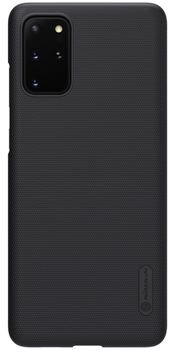 Чехол для Samsung Galaxy S20+ Plus от Nillkin серии Super Frosted Shield черного цвета