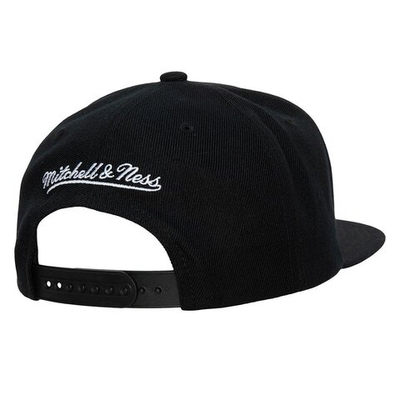 Баскетбольная кепка Mitchell & Ness NBA Team Script 2.0 Snapback San Antonio Spurs Black