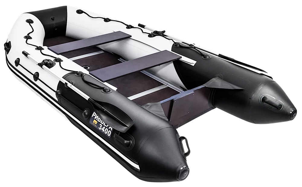 Лодка ПВХ Мастер Лодок Ривьера Максима 3400СК "Комби" -