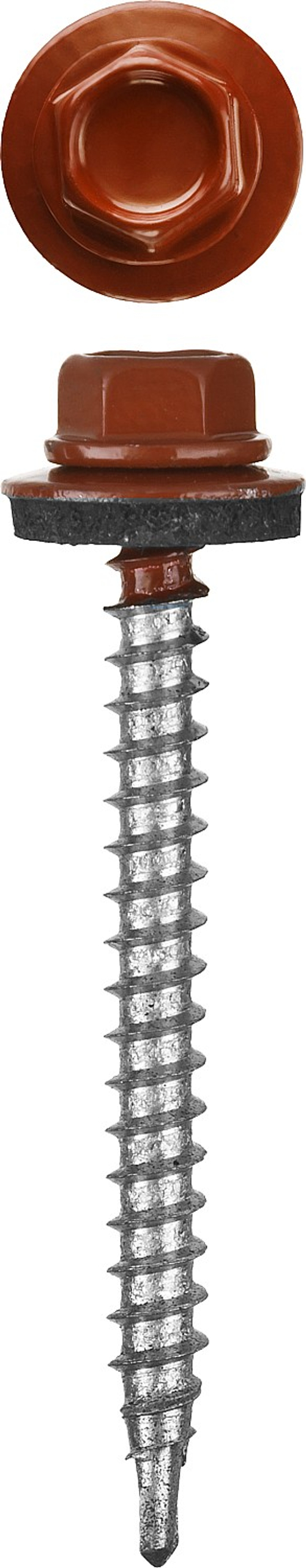 STAYER СКД, 51 х 4.8 мм, рубин.-красн., 1200 шт, кровельный саморез (30300-48-051-3003)