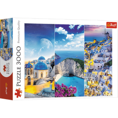Puzzle "3000" - Greek holidays