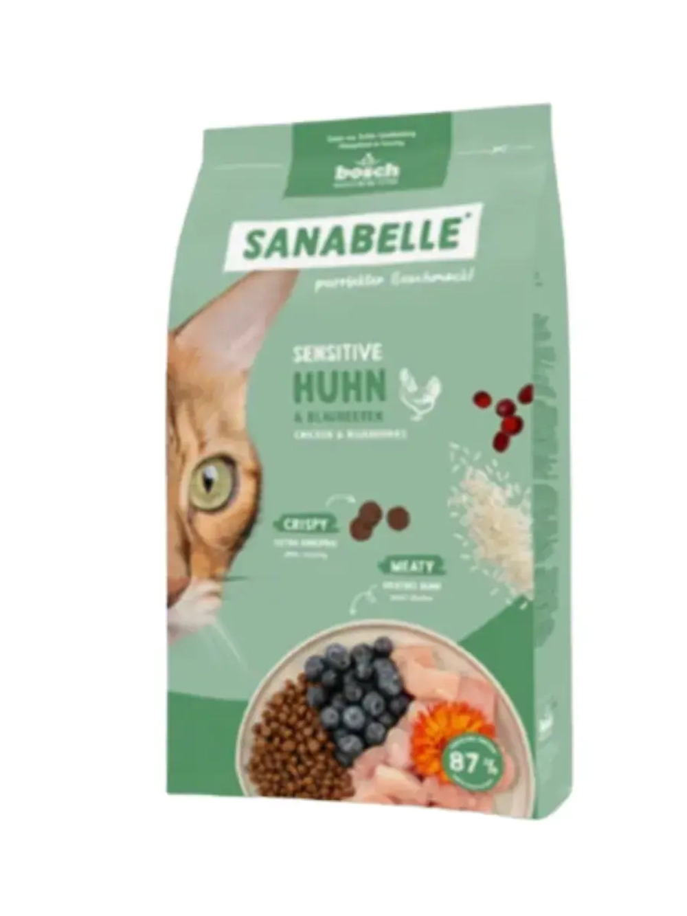 Bosch Sanabelle Sensitive with Poultry (Бош Санабель Птица) для кошек с чувствительным пищеварением 8кг