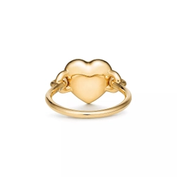 Кольцо из жёлтого золота 18k, Tiffany💠Full heart💕