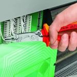 Электромонтажные клещи хромированные 200 мм Knipex 13 96 200