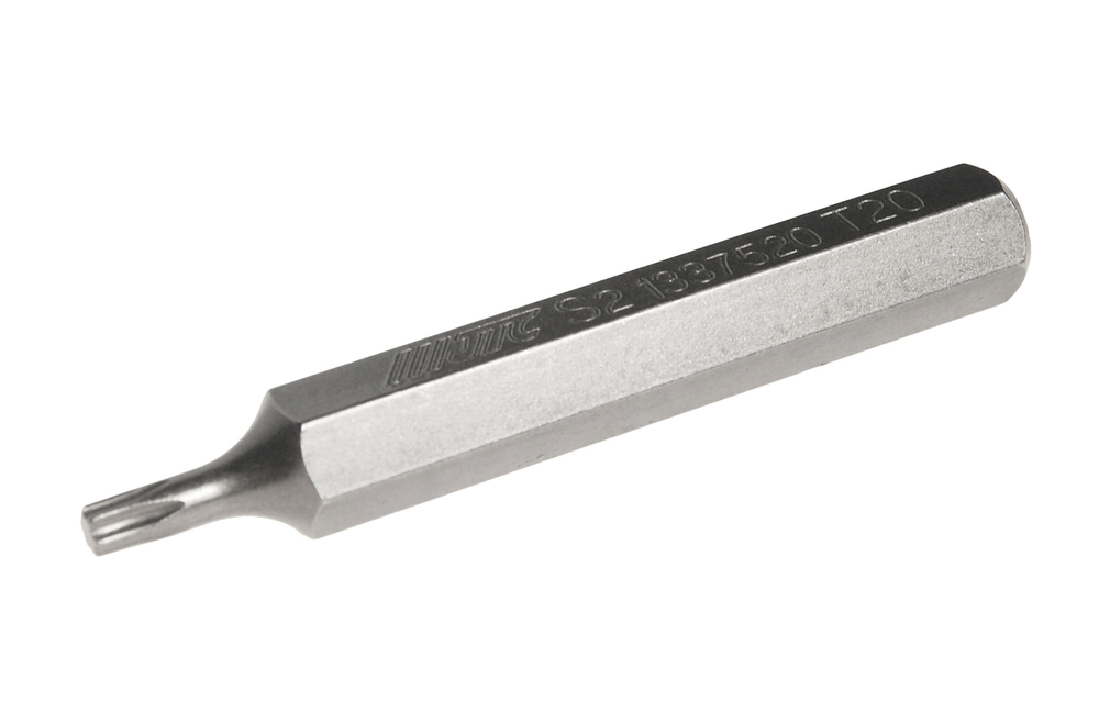 Бита TORX Т20х75мм 10мм удлиненная S2 JTC