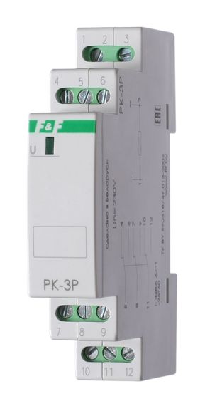 Реле промежуточное РК-3Р 12V 8А Евроавтоматика 27201