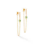 Серьги Coeur de Lion Green-Gold 5076/21-0516