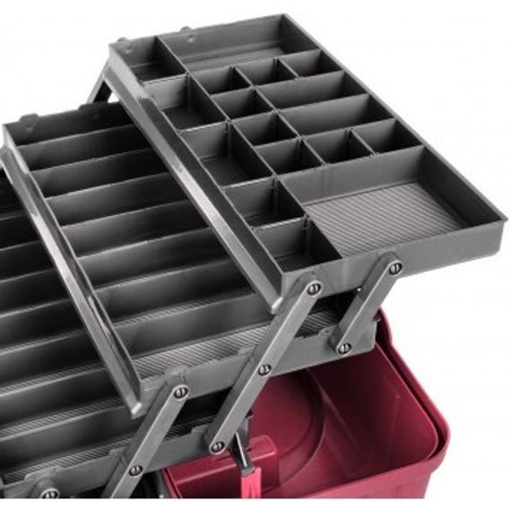 Ящик для инструментов Helios трехполочный красный