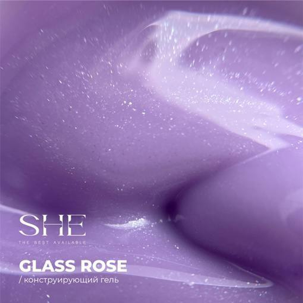 SHE Gel CONSTRUCTION GLASS ROSE 30 ml