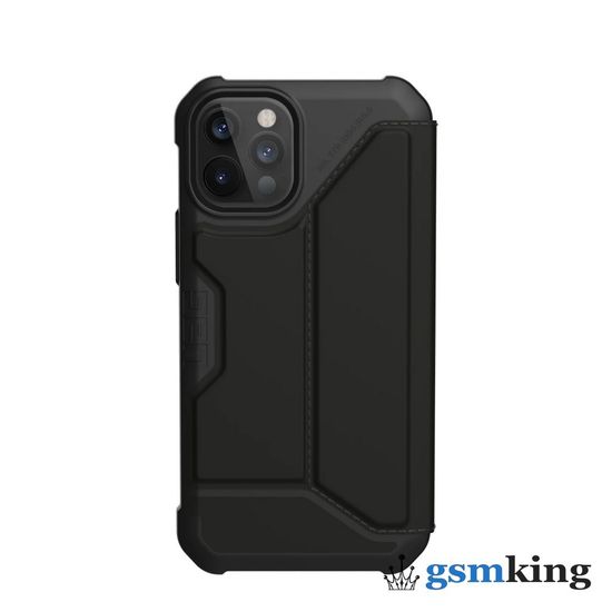 UAG Metropolis Series Case for Apple iPhone 12/12 Pro SATN ARMR Black (Чёрный)112356113840
