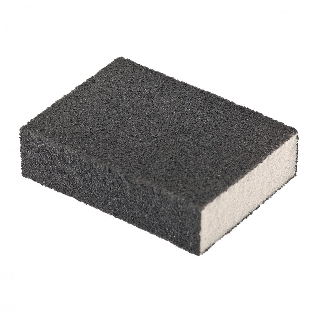 Губка для шлифования, 100 х 70 х 25 мм, средняя плотность, P 80 Matrix