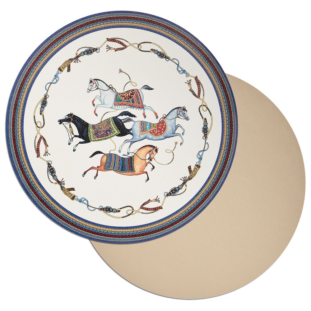 НАБОР ПОДСТАНОВОЧНЫХ САЛФЕТОК "PASSAGE" ИЗ 2 ШТ., ДИАМЕТР=38 СМ