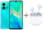 Смартфон Vivo V25 5G 8 ГБ/256 ГБ голубой + подарок TWS Air