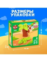 Конструктор «Обезьяна и крокодил», 4 детали