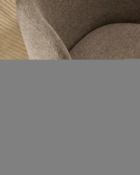 Стул Ciselia, светло-коричневый шенилл