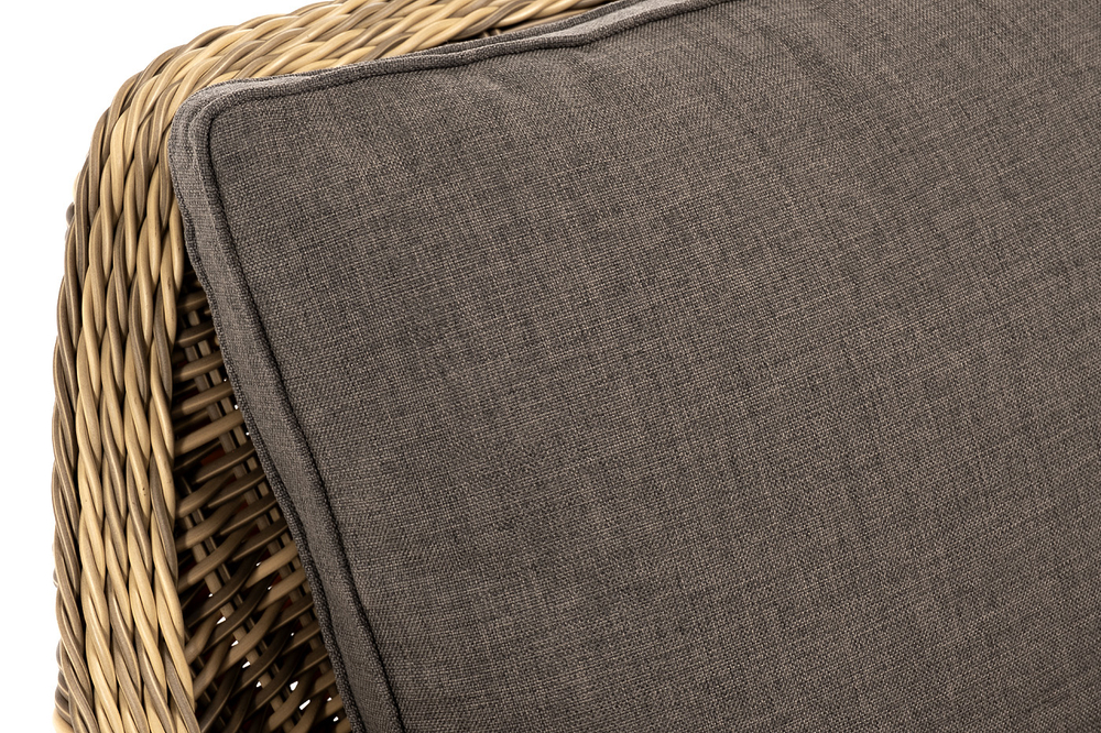 "Прованс" кресло из искусственного ротанга, цвет соломенный