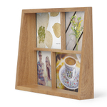 Мультирамка edge натуральное дерево