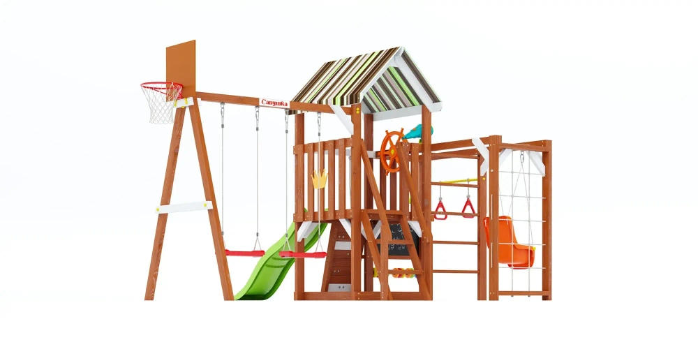 Детская площадка Савушка Тусун - 12 (салатовый)