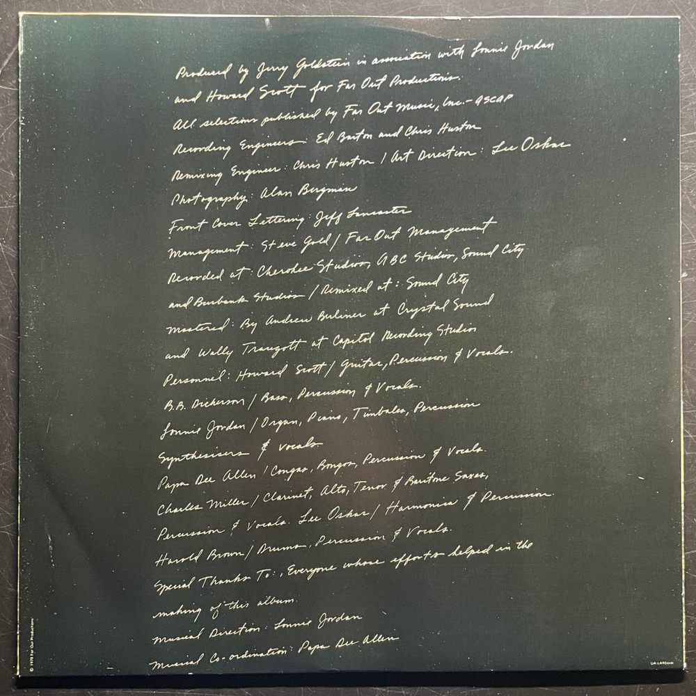 War ‎– Youngblood - Original Motion Picture Soundtrack (США 1978г.)