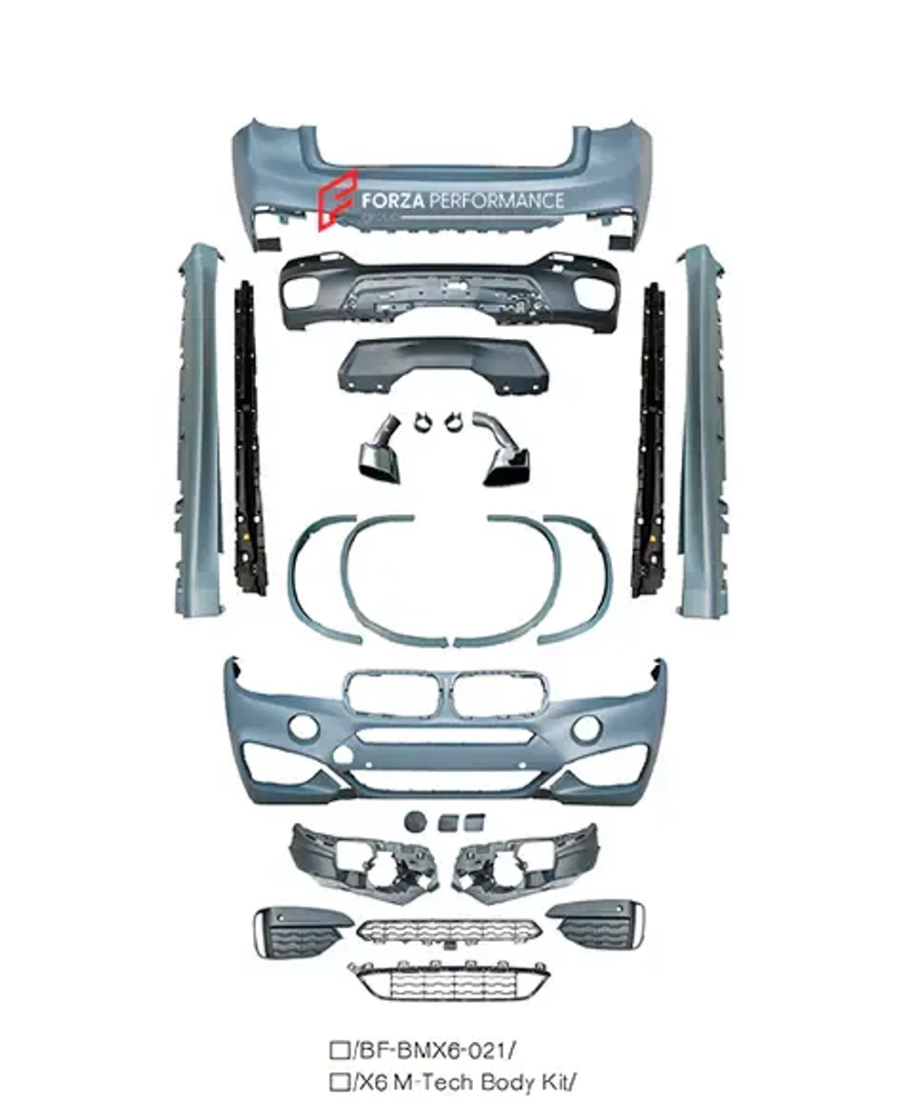 Обвес в стиле M-Tech для BMW X6 F16 2014-2019 БМВ