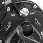 Катушка мультипликаторная Kaida TEC-15L со счетчиком, под левую руку (1500, 3+1BB)