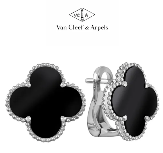 Серьги VAN CLEEF & ARPELS Vintage Alhambra