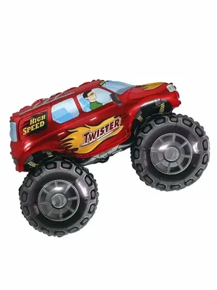 Шар (38""/97 см) Фигура, Бигфут, Красный, 1 шт. Д14