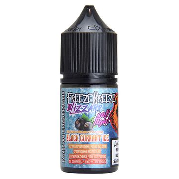 Жидкость Freeze Breeze Blizzard (30 мл, 20 мг SALT) Black Currant ICE