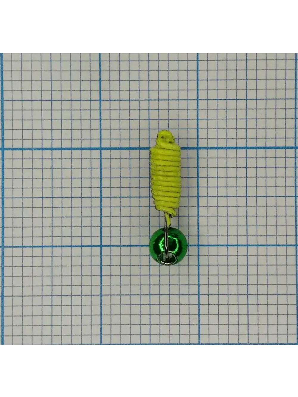 Мормышка вольфрамовая "Гвоздик рифленый"