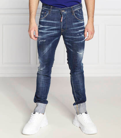 джинсы skater Dsquared2 - темно-синий(S71LB1127 S30342)