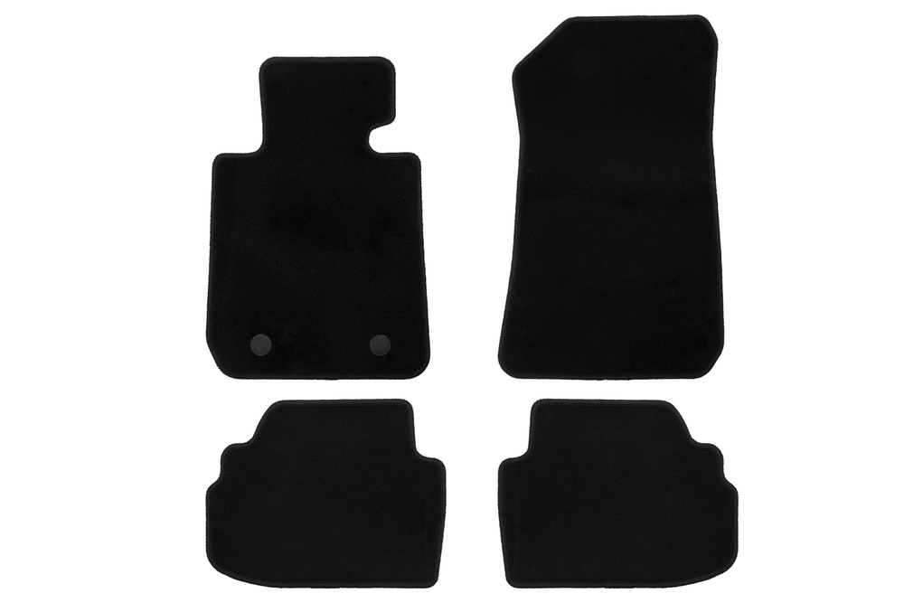 Коврики в салон для BMW 3 купе E92 АКПП 2005-2010, 2008-2013, купе, 4 шт. (текстиль) KLEVER010508101200K