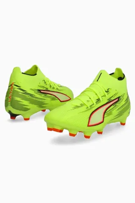 Бутсы Puma Ultra 6 Match+ FG/AG - зеленый