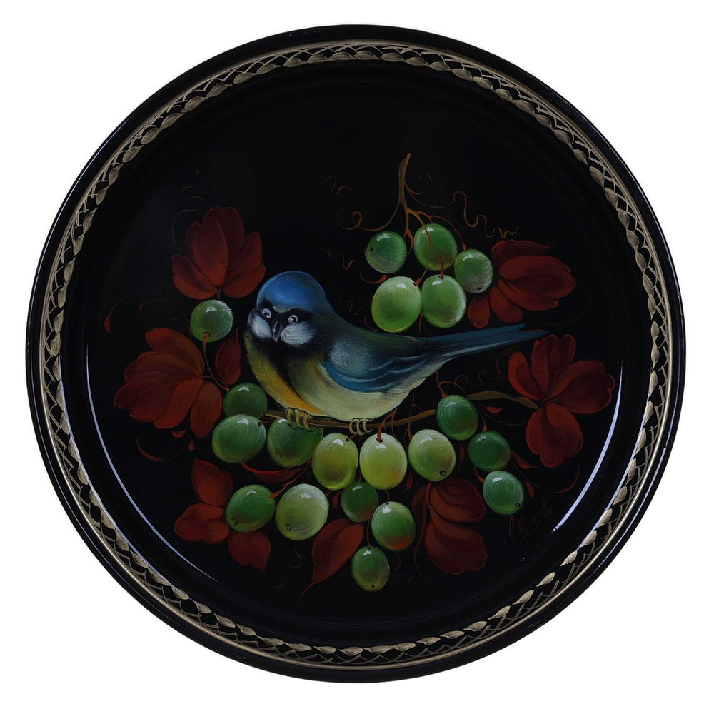Zhostovo metal tray A5D170125171