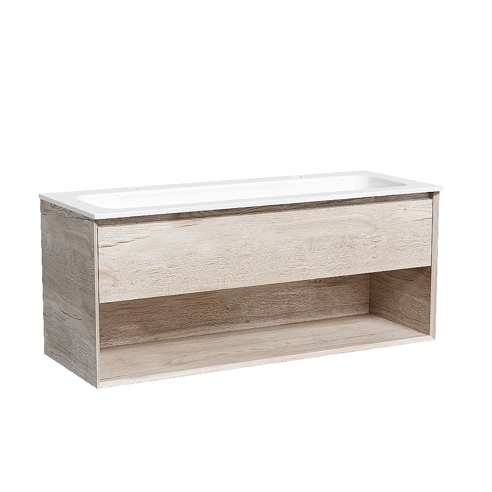 Тумба с раковиной Sancos Marmi 1.0 MR1.0120EG дуб галифакс натуральный