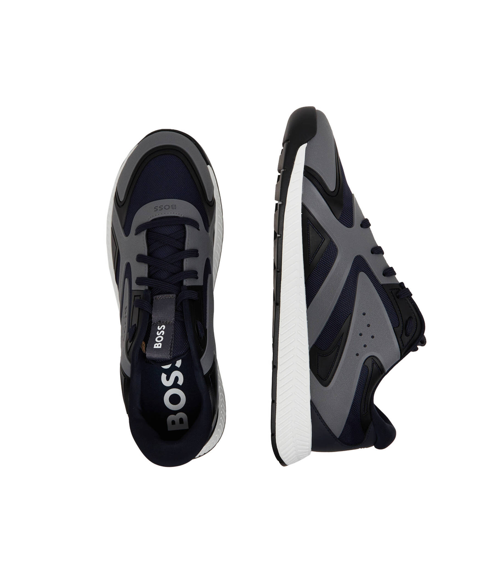 Кроссовки Titanium_Runn_thm BOSS BLACK - серый(50493215)