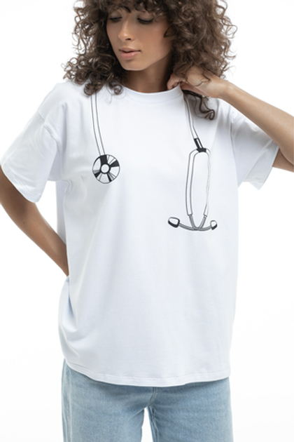 Футболка ФОНЕНДОСКОП женская