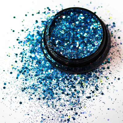 АФН, Глиттер "Megamix" в черной банке QTA11, 1 шт