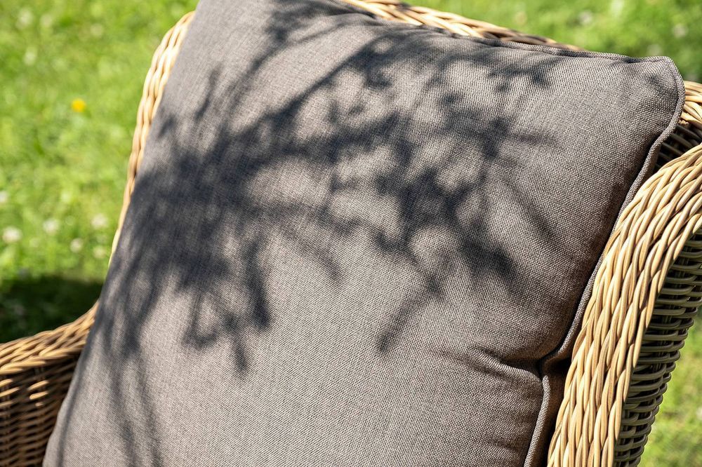 "Эспрессо–150 N" обеденная группа плетеная, цвет соломенный