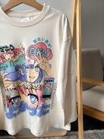 Новый хлопковый лонгслив Zara, 128