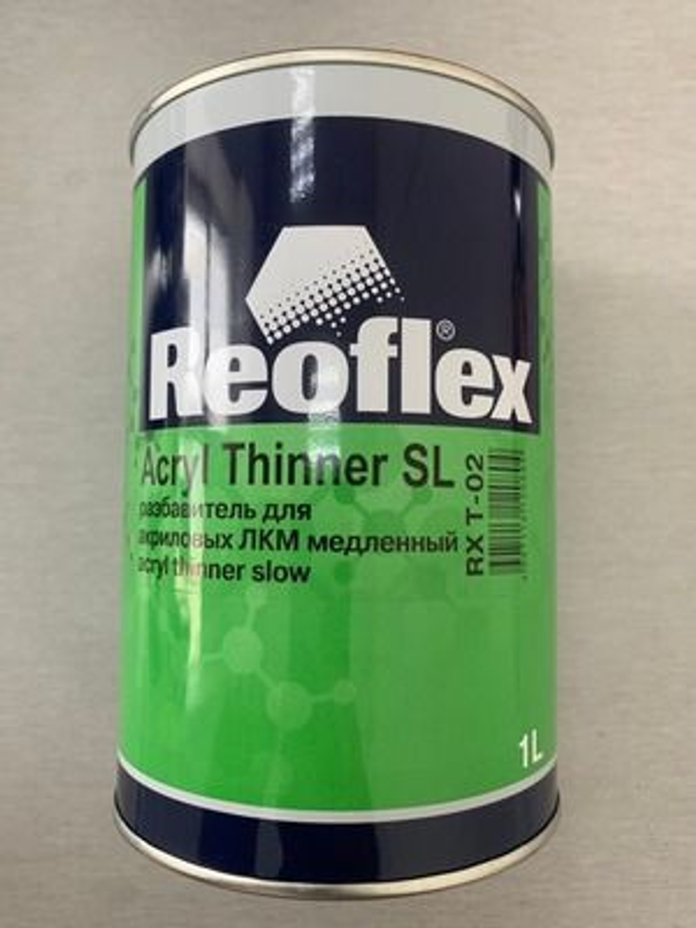 Разбавитель для акриловых ЛКМ медленный 1л REOFLEX