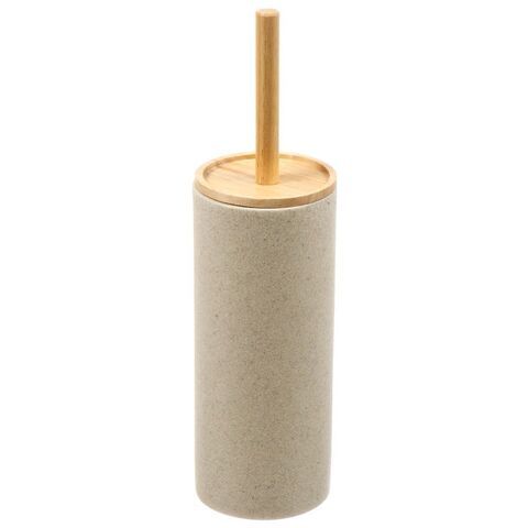 Ерш для туалета Бамбук, напол, 10.2x25.3/38 см, полистоун, беж, RE0821AA-TOH