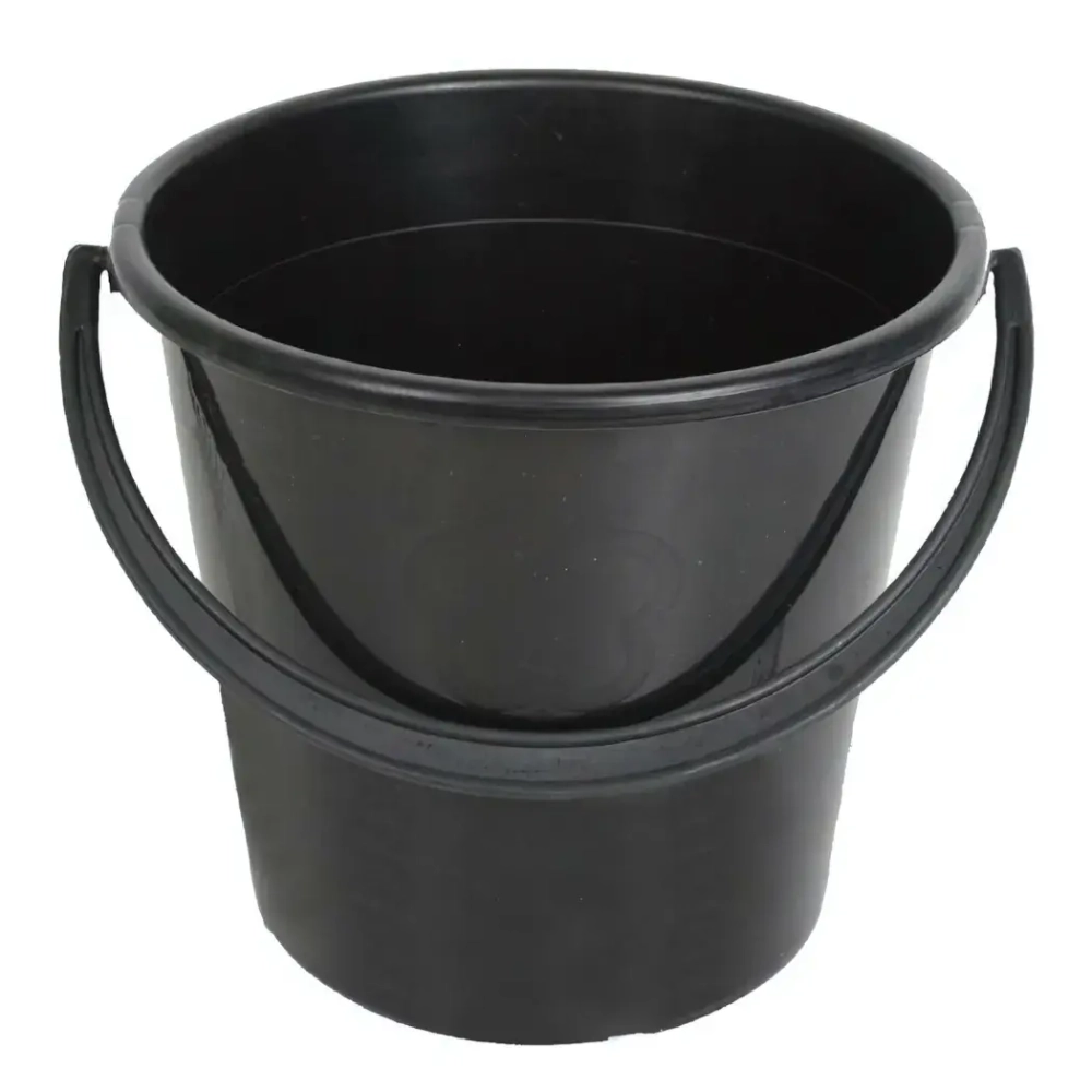 Ведро огородное 10л черное Ар-Пласт