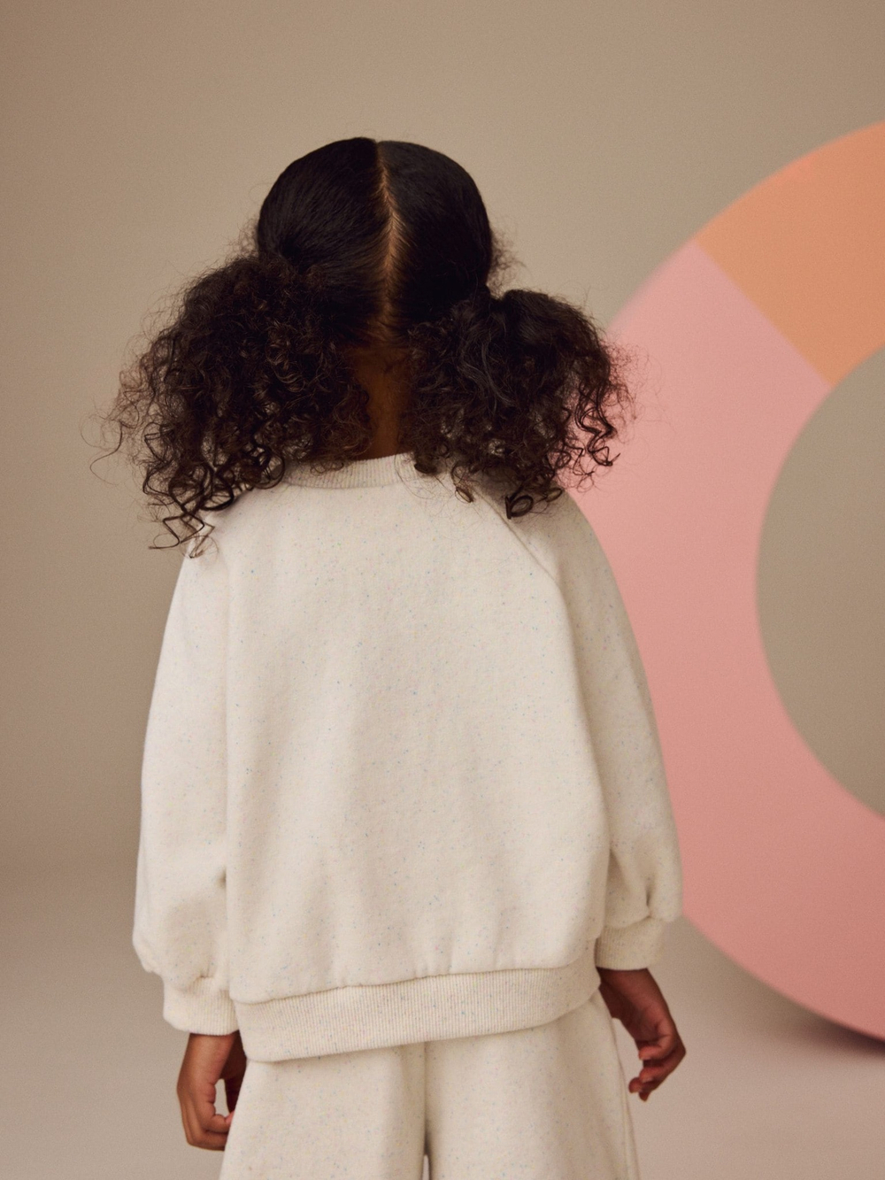 Толстовка для девочки Next E29-211, Молочный