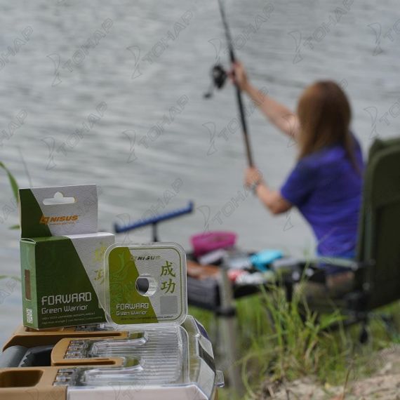 Леска FORWARD Green Warrior 0,165mm/100m Nylon (N-FGW-0165-100) Nisus