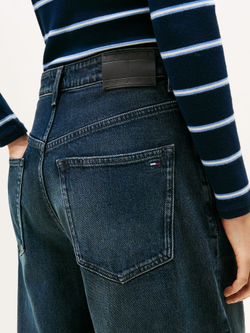 Джинсы Tommy Jeans Mid-Rise Loose Wide Leg Jean Denim Blue Black