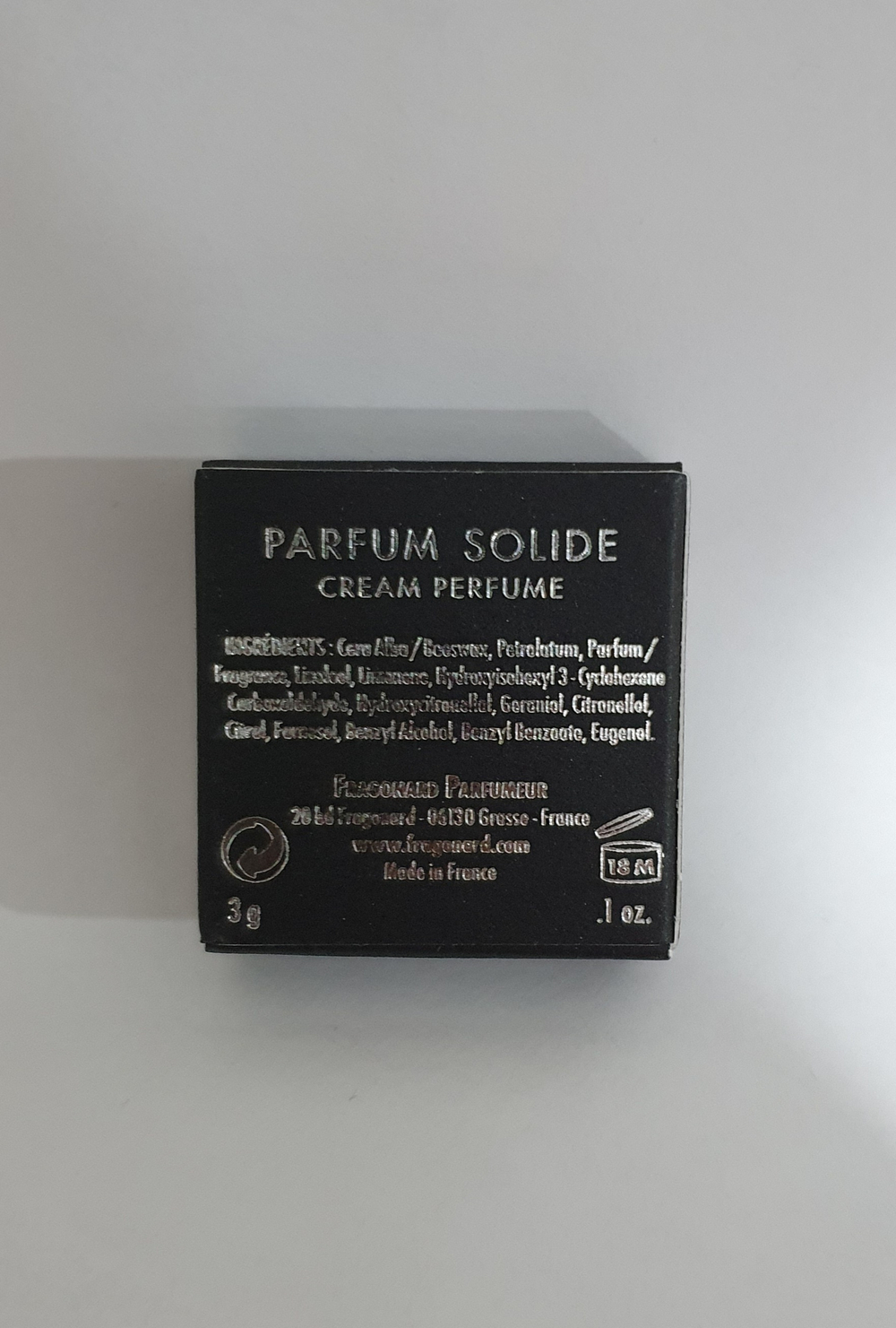 Сухие духи Fleur d`oranger 3 г