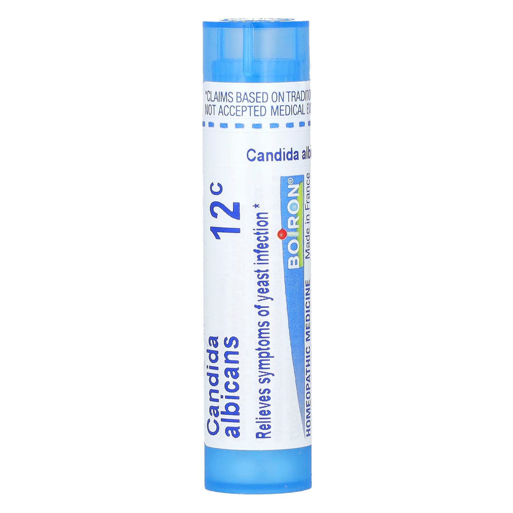 Boiron, Candida Albicans, 12C, средство от дрожжевой инфекции, прибл. 80 гранул