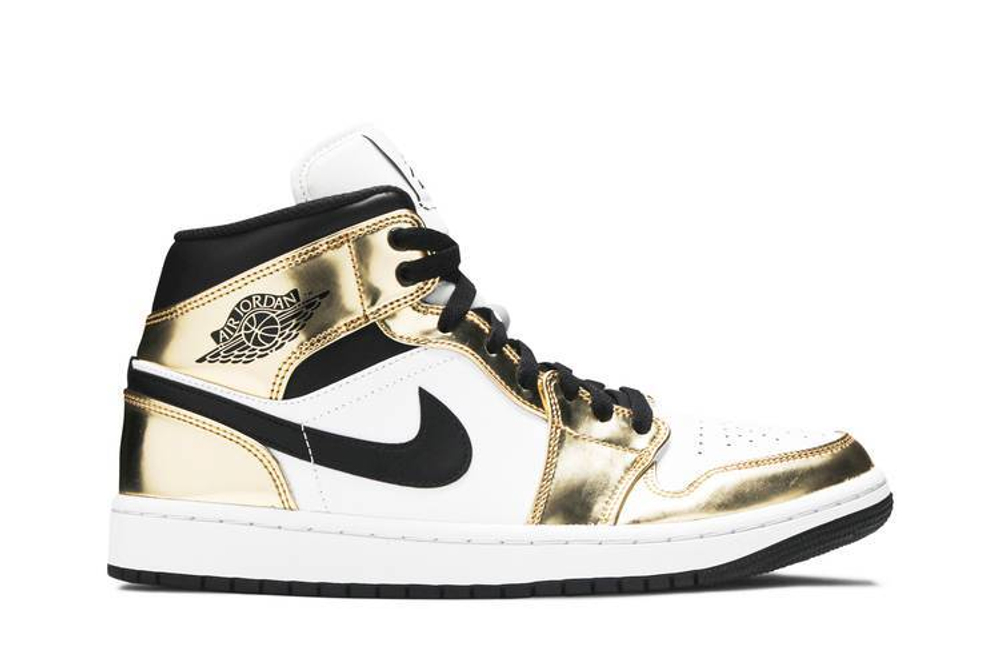 Кроссовки Jordan Air Jordan 1 Mid Se "Metallic Gold"