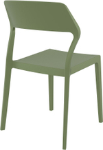 Стул пластиковый Siesta Contract Snow, оливковый